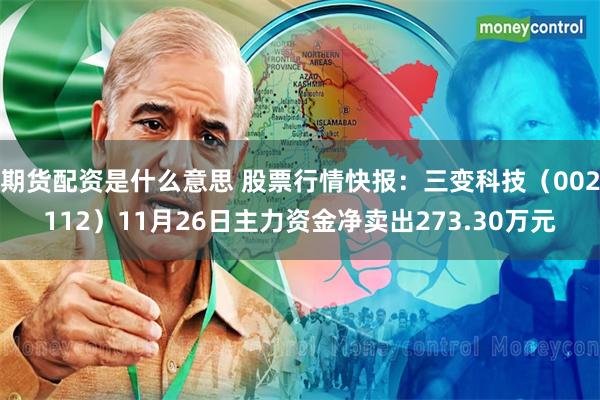 期货配资是什么意思 股票行情快报：三变科技（002112）11月26日主力资金净卖出273.30万元