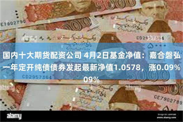 国内十大期货配资公司 4月2日基金净值：嘉合磐弘一年定开纯债债券发起最新净值1.0578，涨0.09%
